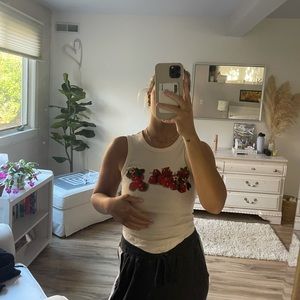 Urban outfitters strawberry top